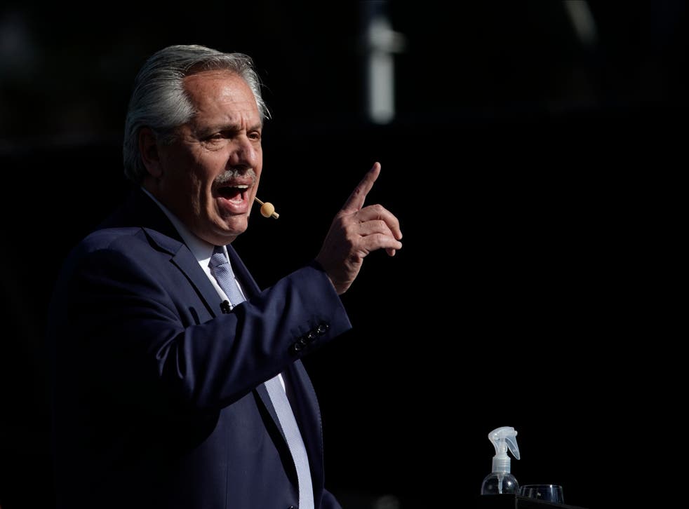 ARGENTINA-ELECCIONES FERNÁNDEZ