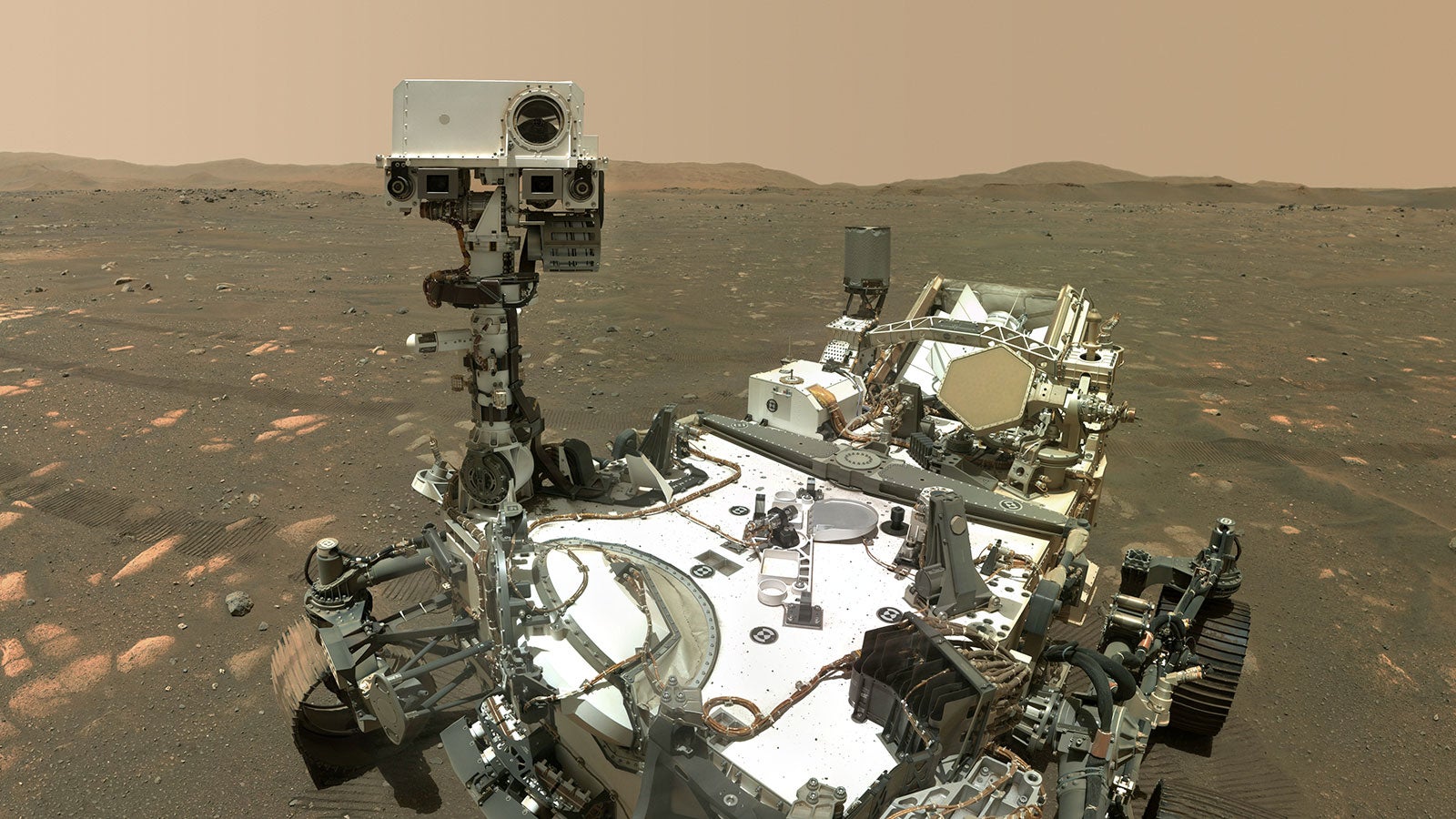 File: NASA’s Perseverance rover takes a selfie with the Ingenuity helicopter