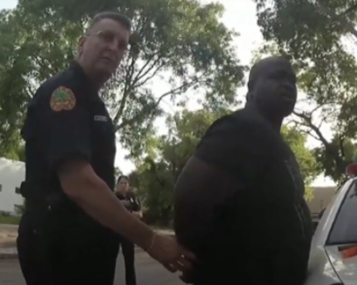 Samuel Scott Jr: Police arrest black man for &lsquo;stealing&rsquo; own car
