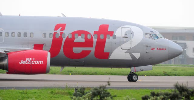 <p>Holiday firm Jet2 is blaming environmental taxation on high prices (PA)</p>