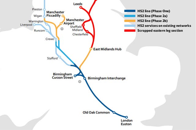 Packington Moor Farm sits on the Phase 1 leg north of Birmingham to Staffordshire