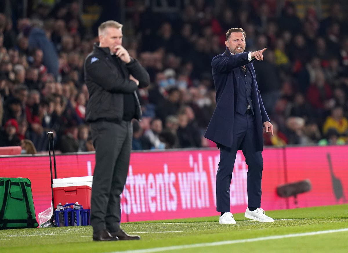 Ralph Hasenhuttl admits facing Dean Smith in successive games &lsquo;a little strange&rsquo;