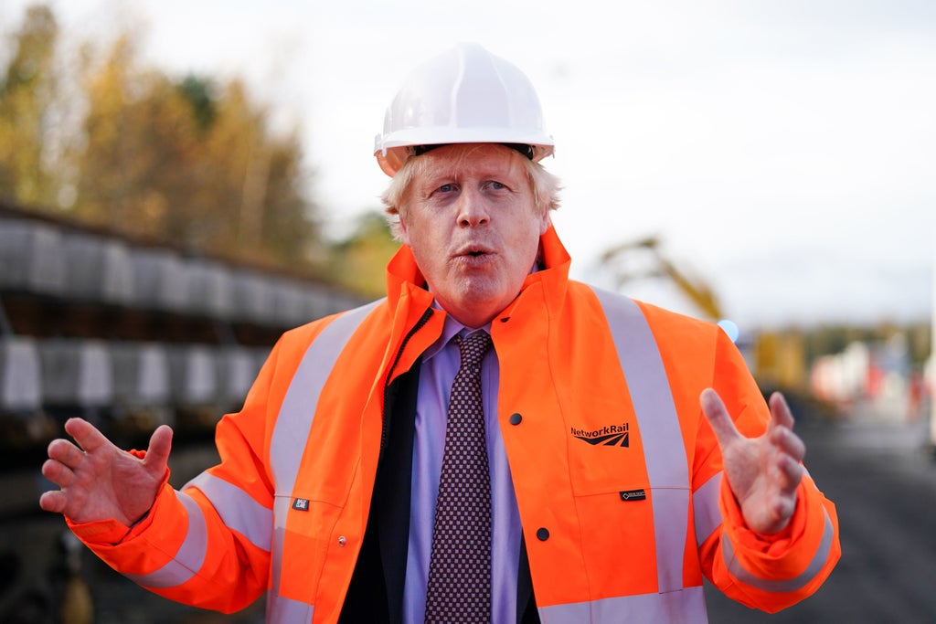 Voices: There are leaves on the line and Boris Johnson’s bluster won’t get rid of them