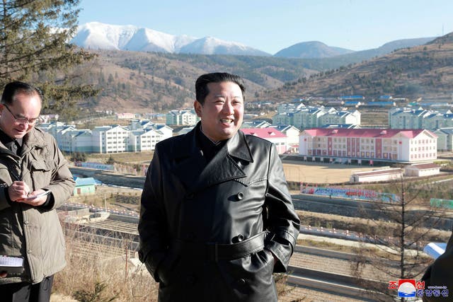 The UK Sports Minister was asked whether it would be appropriate for North Korea and its leader Kim Jong-un, pictured, to own a Premier League club in the wake of the Newcastle takeover (AP)