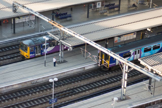 <p>Northern leaders say their region is getting a ‘second-class’ rail plan</p>