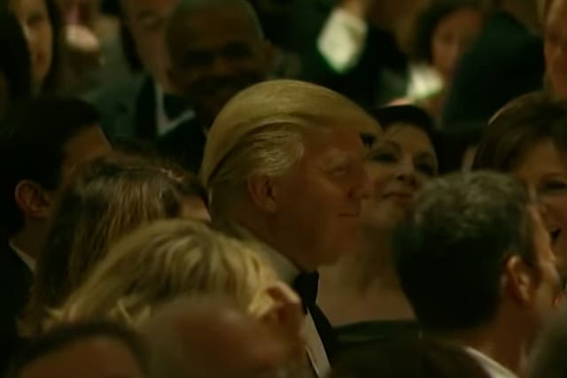<p>Donald Trump attending the 2011 Washington Correspondent’s dinner</p>