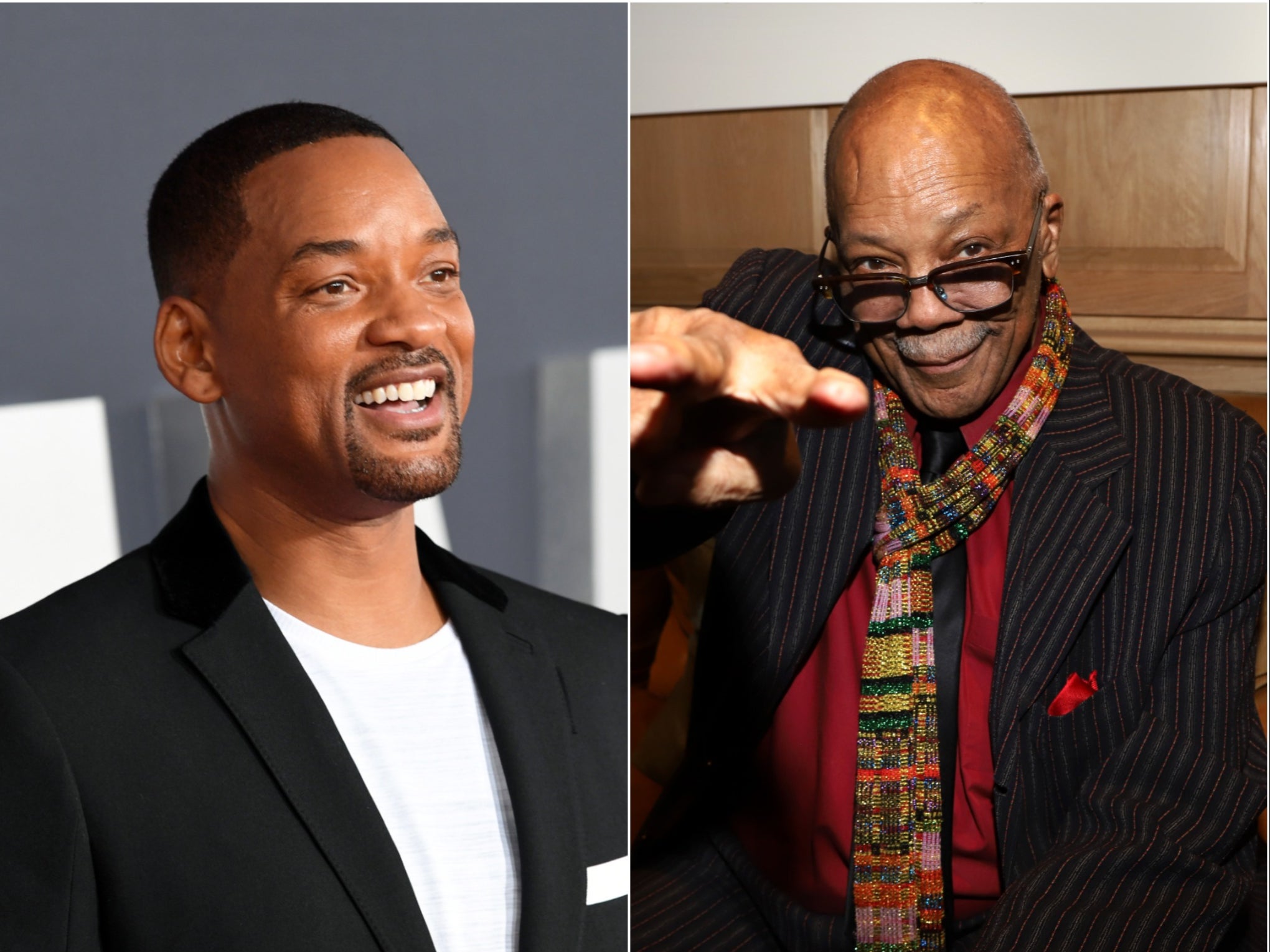 Will Smith says Quincy Jones saved him from being 'broke' | The