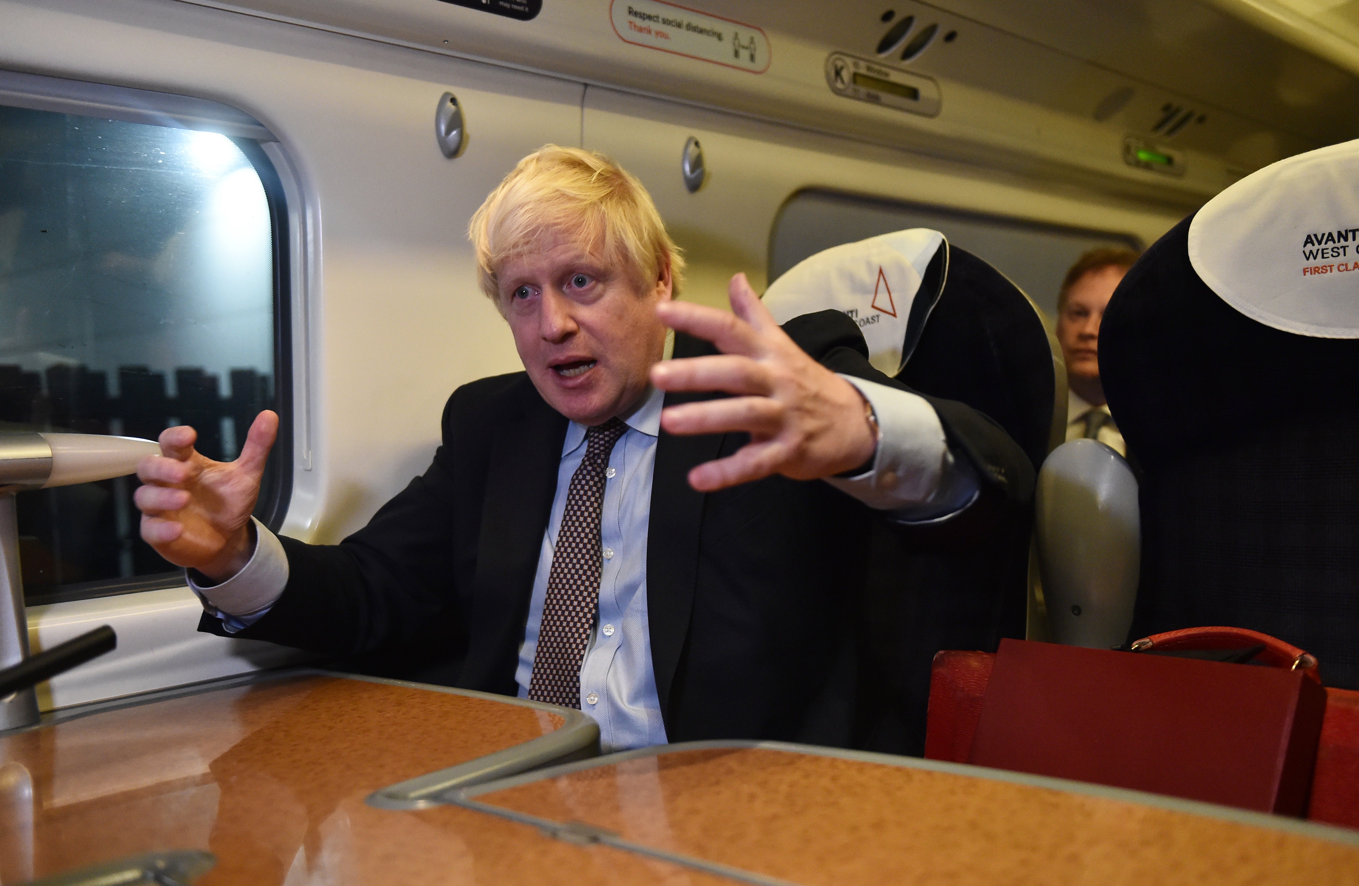 The prime minister launches a thousand train-based metaphors