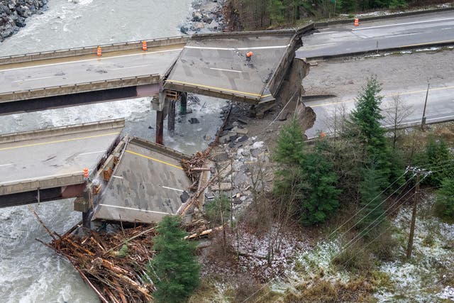 APTOPIX Canada Mudslides