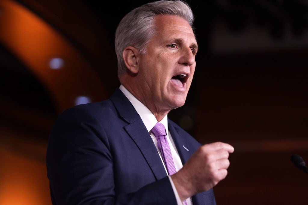 House Minority Leader Kevin McCarthy