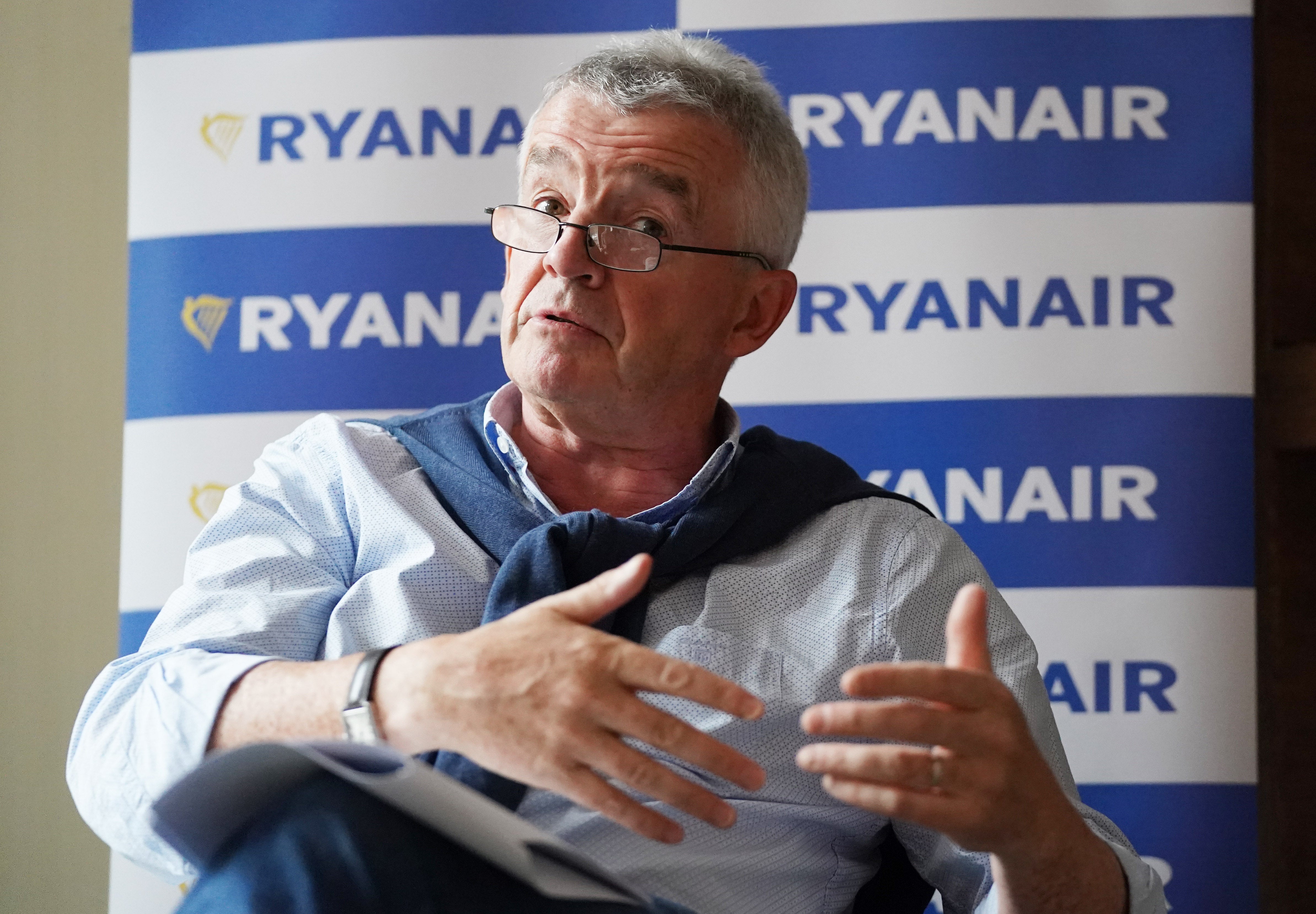 Ryanair boss Michael O’Leary has floated the idea of leaving the London Stock Exchange previously (Jonathan Brady/PA)