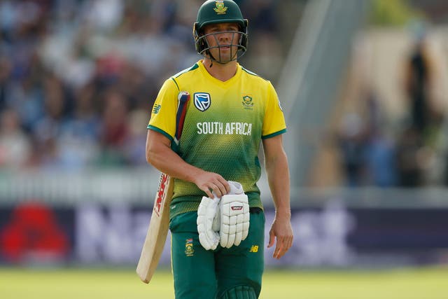AB De Villiers has called it a day (Paul Harding/PA)