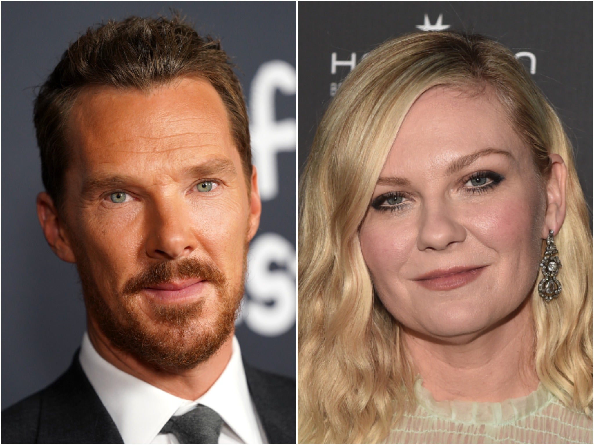 <p>Benedict Cumberbatch and Kirsten Dunst</p>