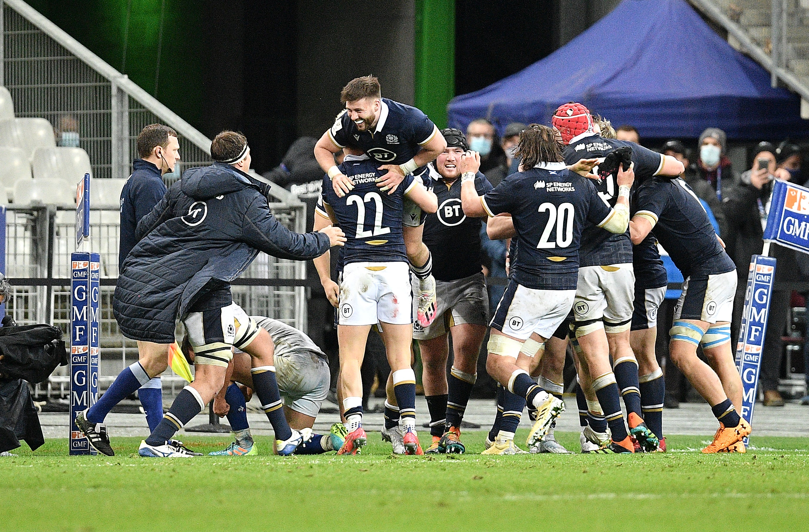 The Scots have enjoyed some big victories this year, including in Paris in March. (ABACA/PA)