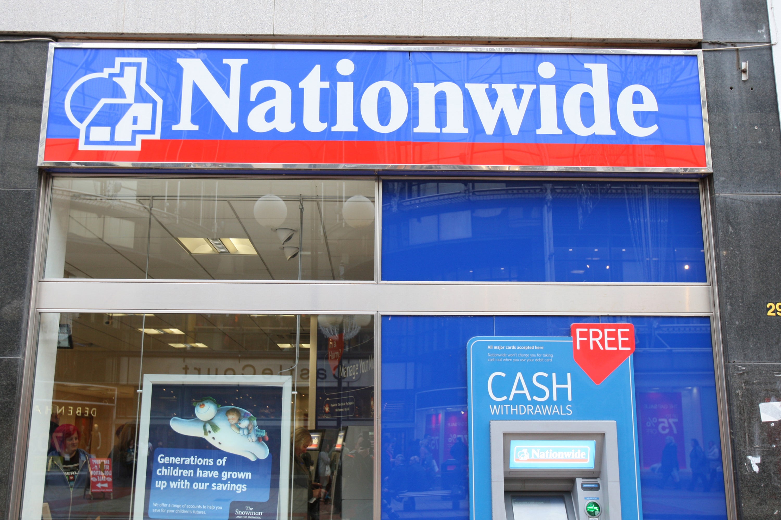 Nationwide reported soaring profits (Paul Faith/PA)