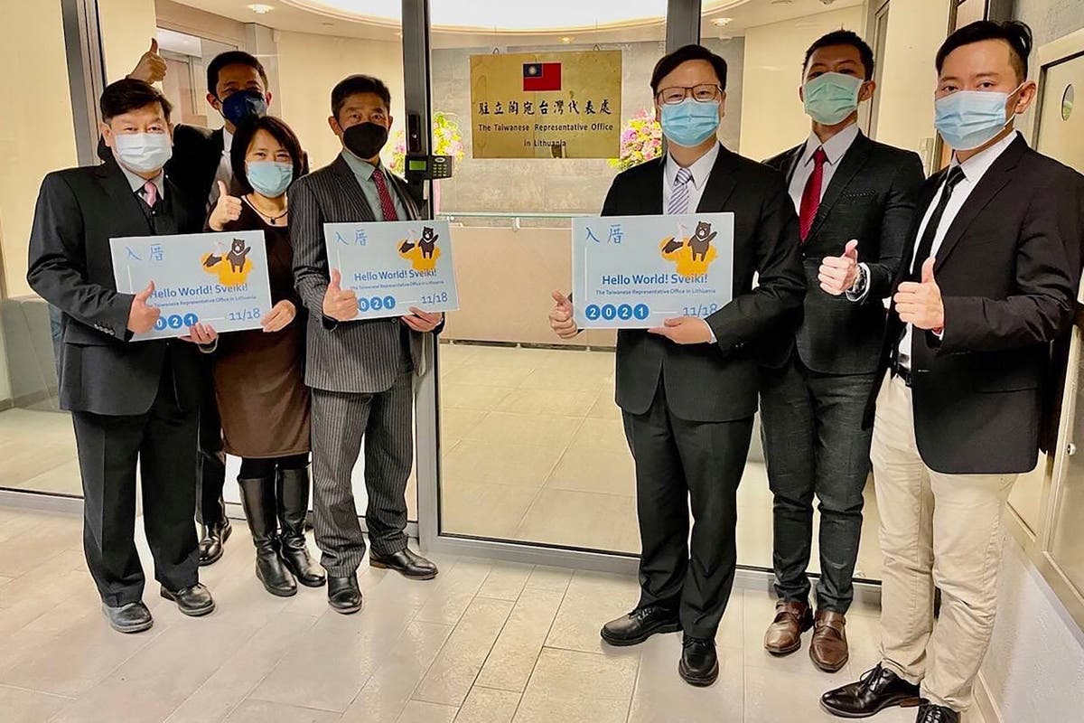 Taiwan opens Lithuania office as China condemns &lsquo;egregious&rsquo; move