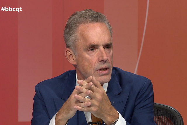<p>Canadian psychologist Jordan Peterson told BBC Question Time politicians often give up ‘staggeringly successful’ careers to enter field</p>