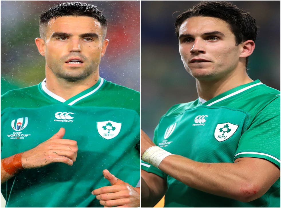 Munster team-mates Conor Murray and Joey Carbery will start together for Ireland for only the second time (PA)