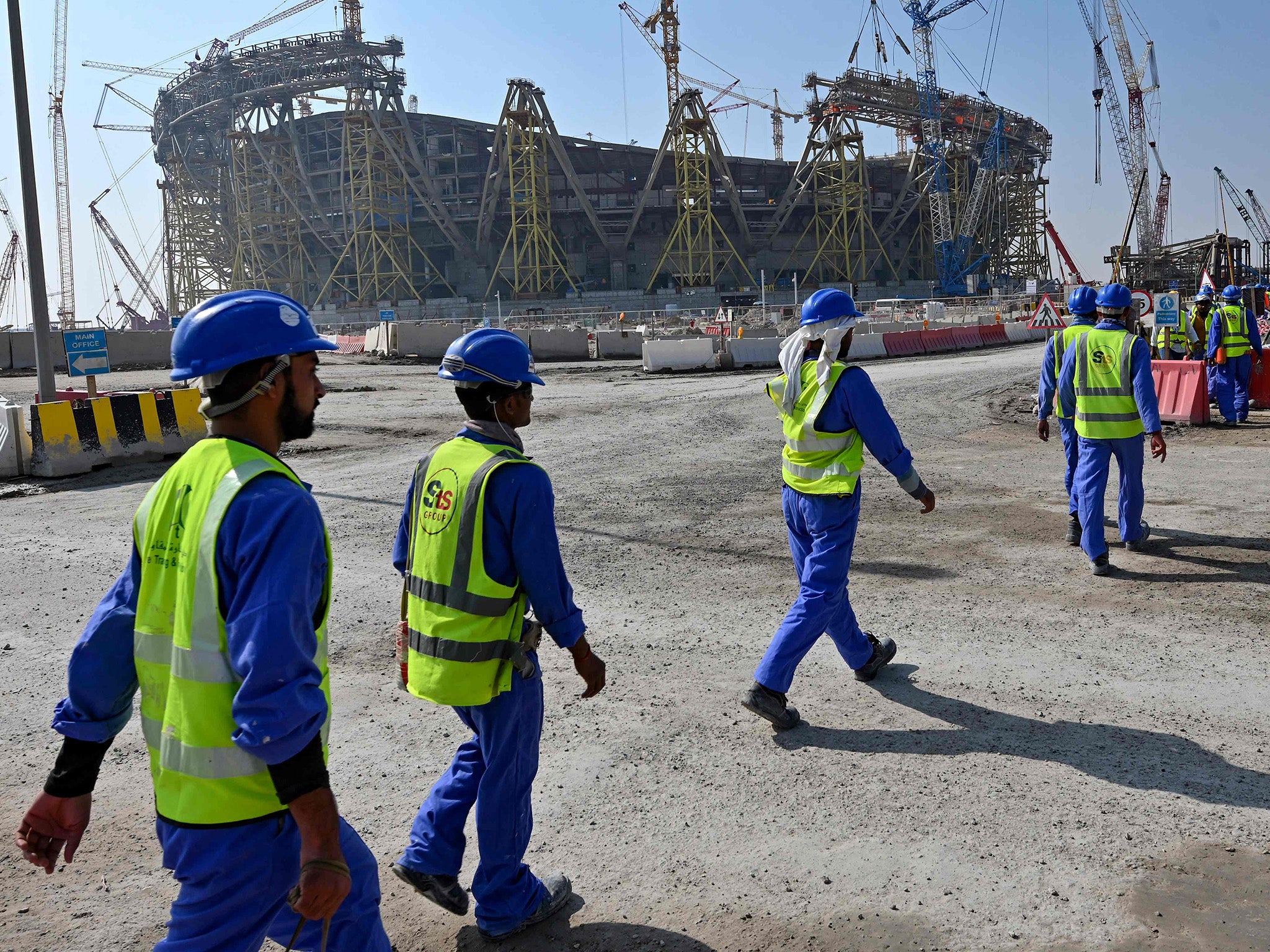Qatar will host the football World Cup next year