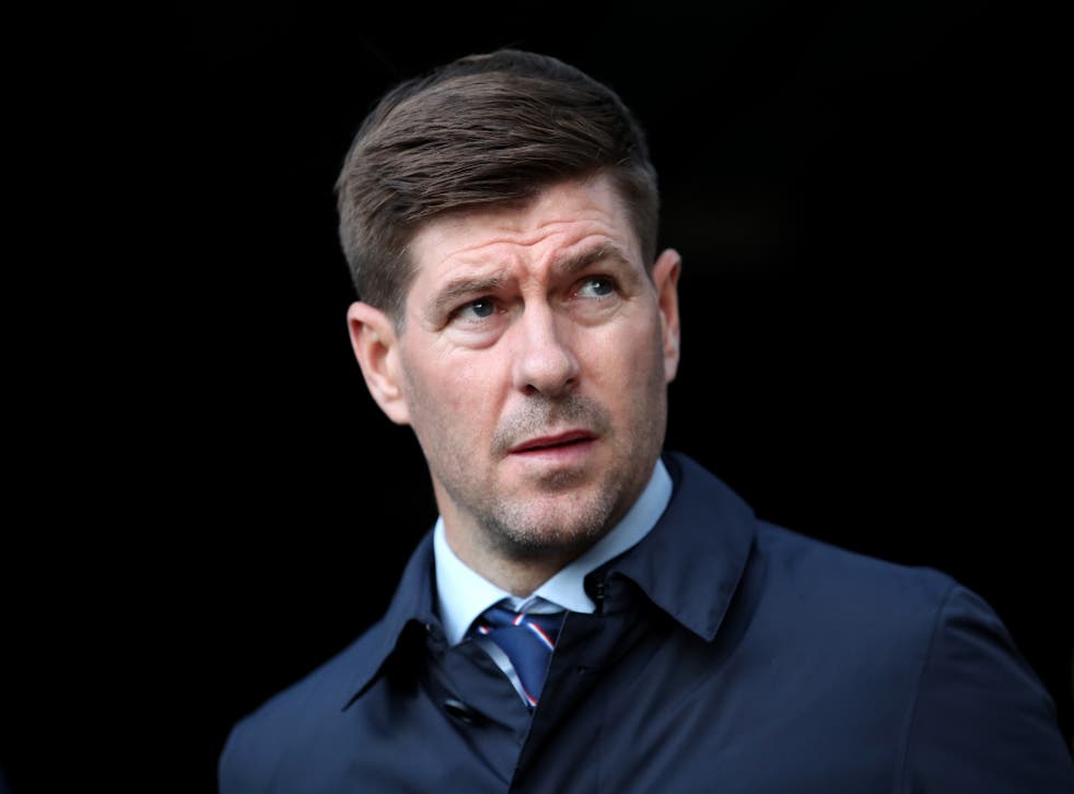 Steven Gerrard spent three-and-a-half years as Rangers manager (Jane Barlow/PA)