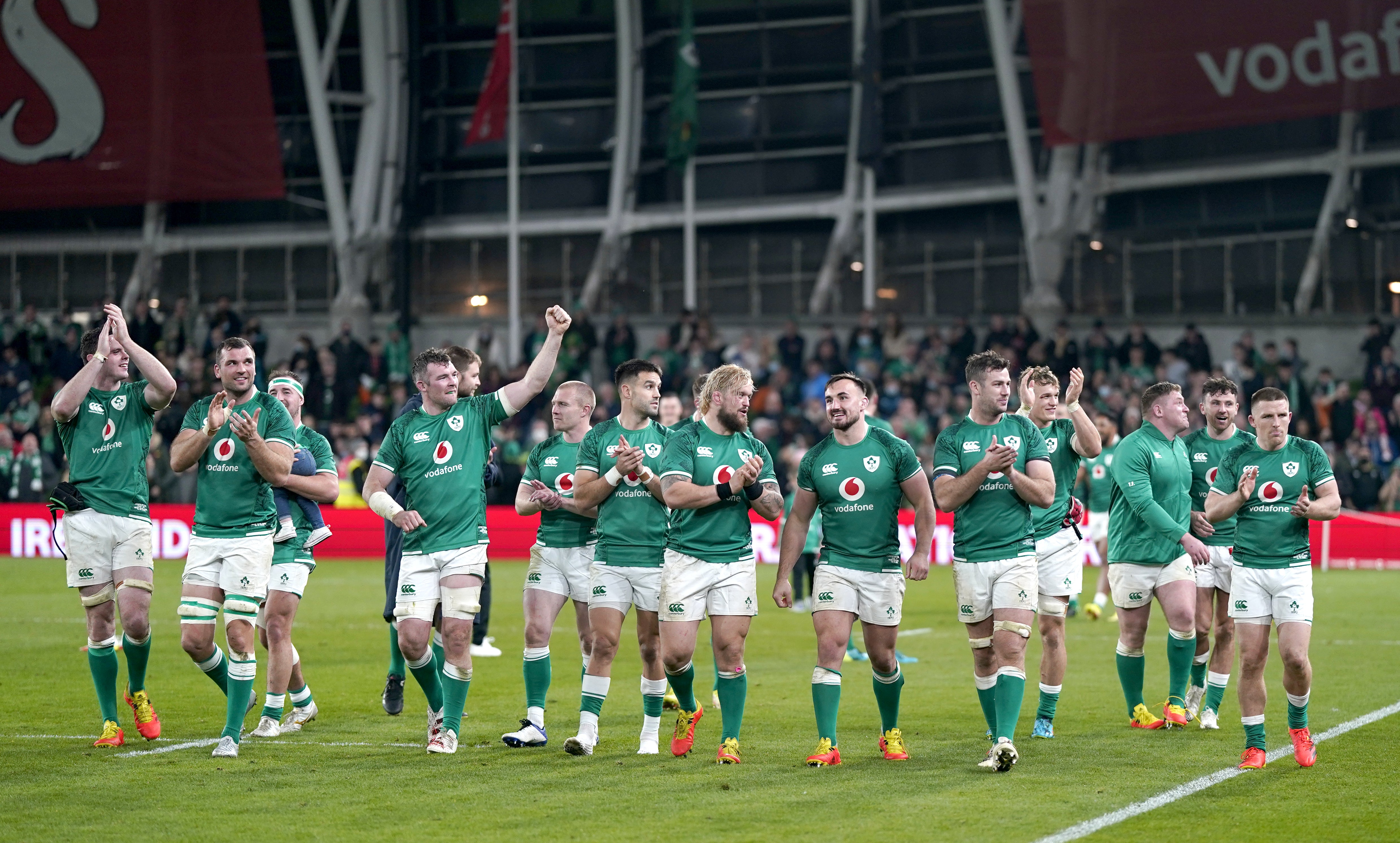 Ireland produced a stunning display against New Zealand (Niall Carson/PA)