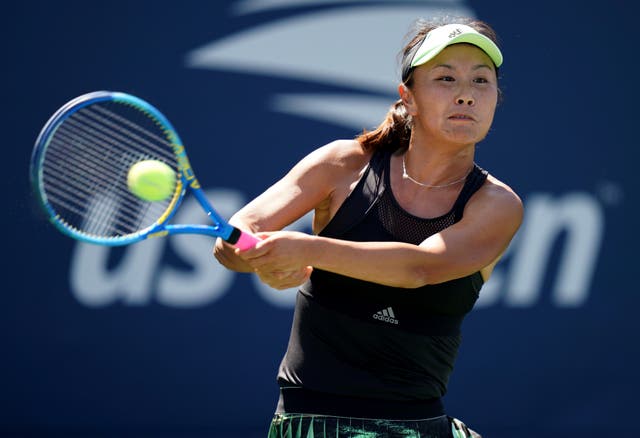 The White House and the UN have called for news on the whereabouts and welfare of Peng Shuai (Michael Owens/AP)