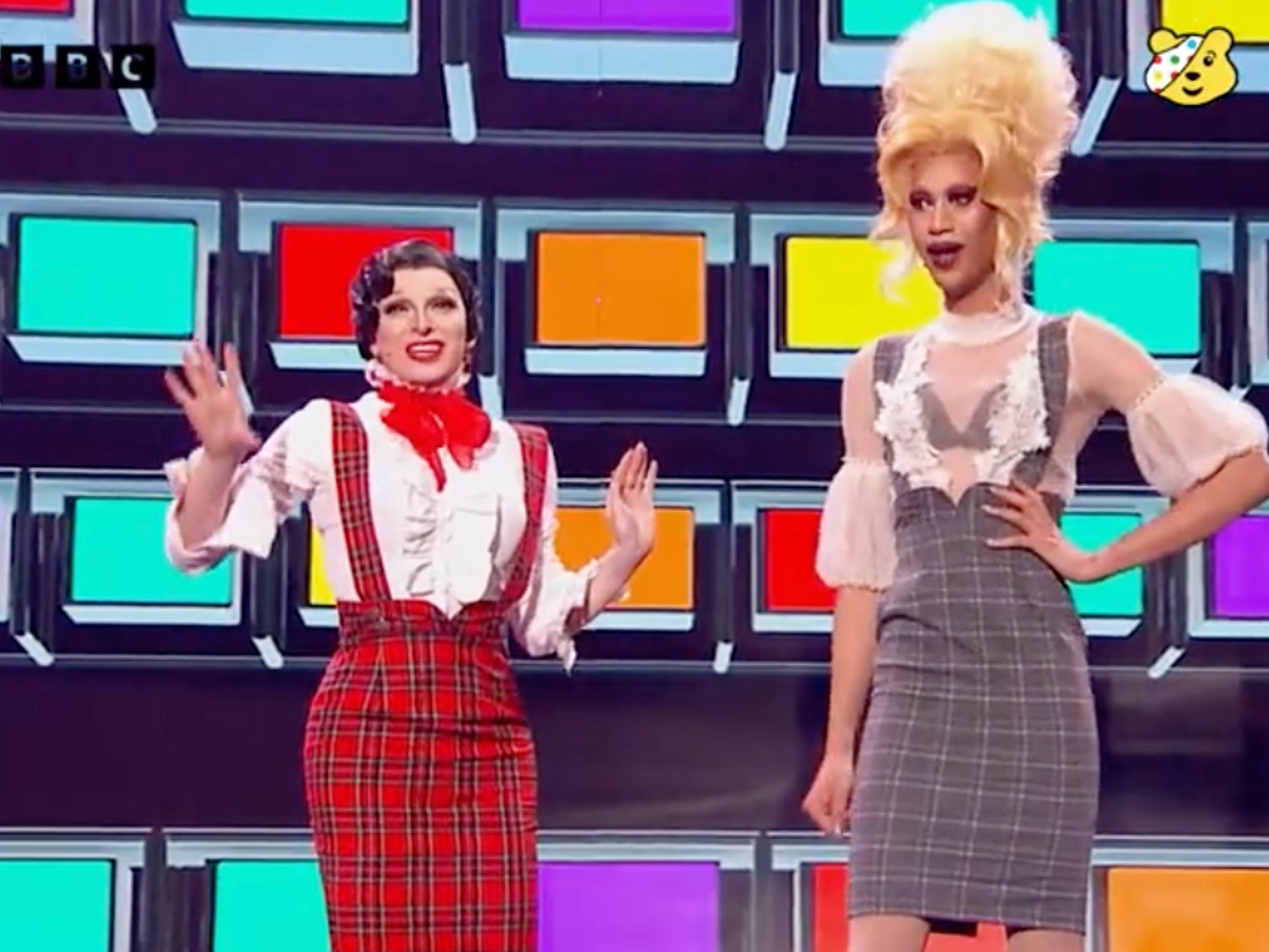 <p>RuPaul Drag’s Race teamed up with cast members of 9-5 for Children in Need</p>