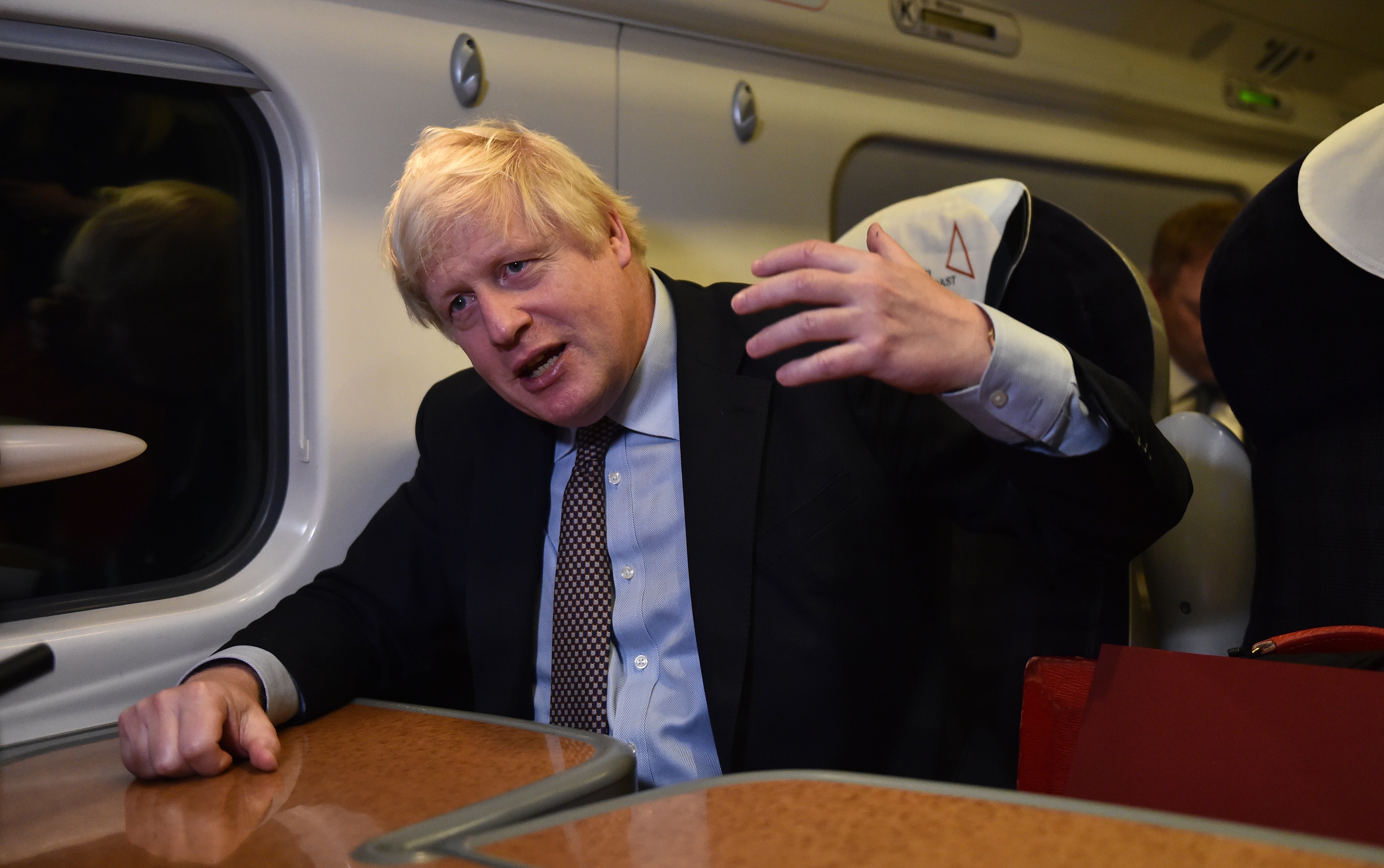 <p>Boris Johnson recently scrapped the eastern branch of the HS2 project </p>