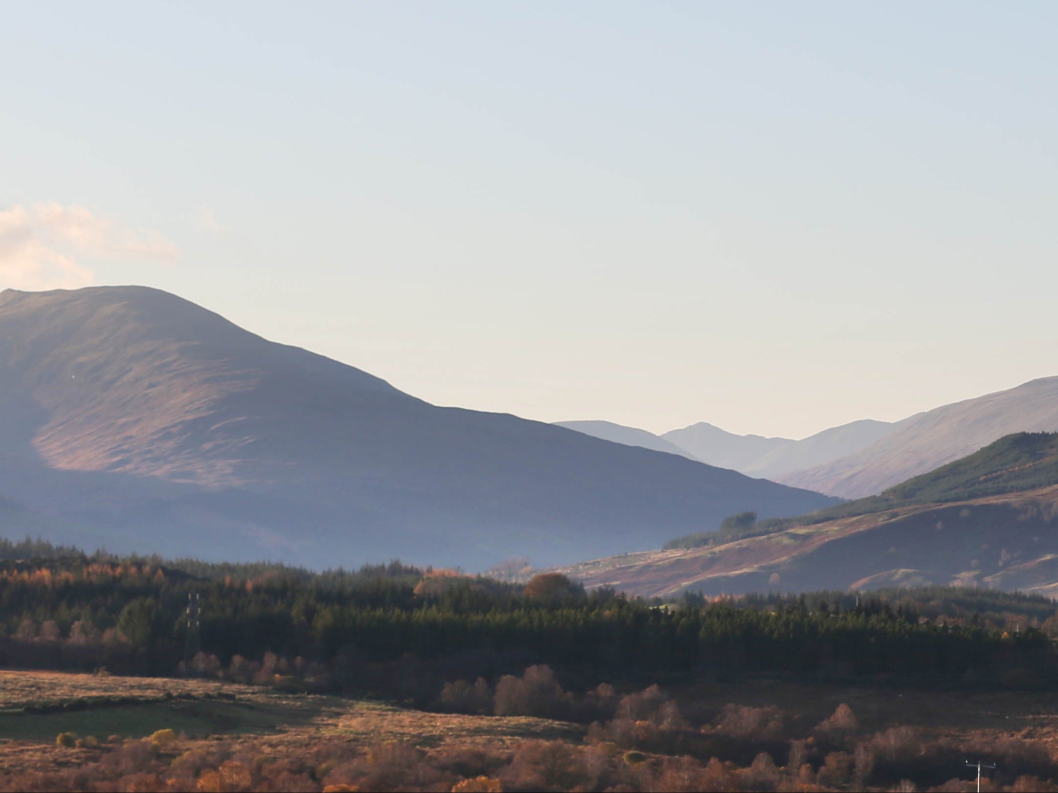 A series of tremors have been reported in the same area of the Scottish Highlands this week
