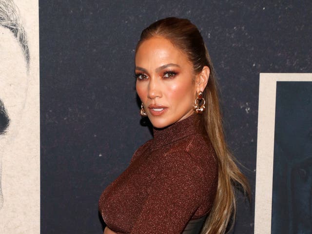 <p>Jennifer Lopez attends The Last Duel premiere on 9 October, New York City</p>