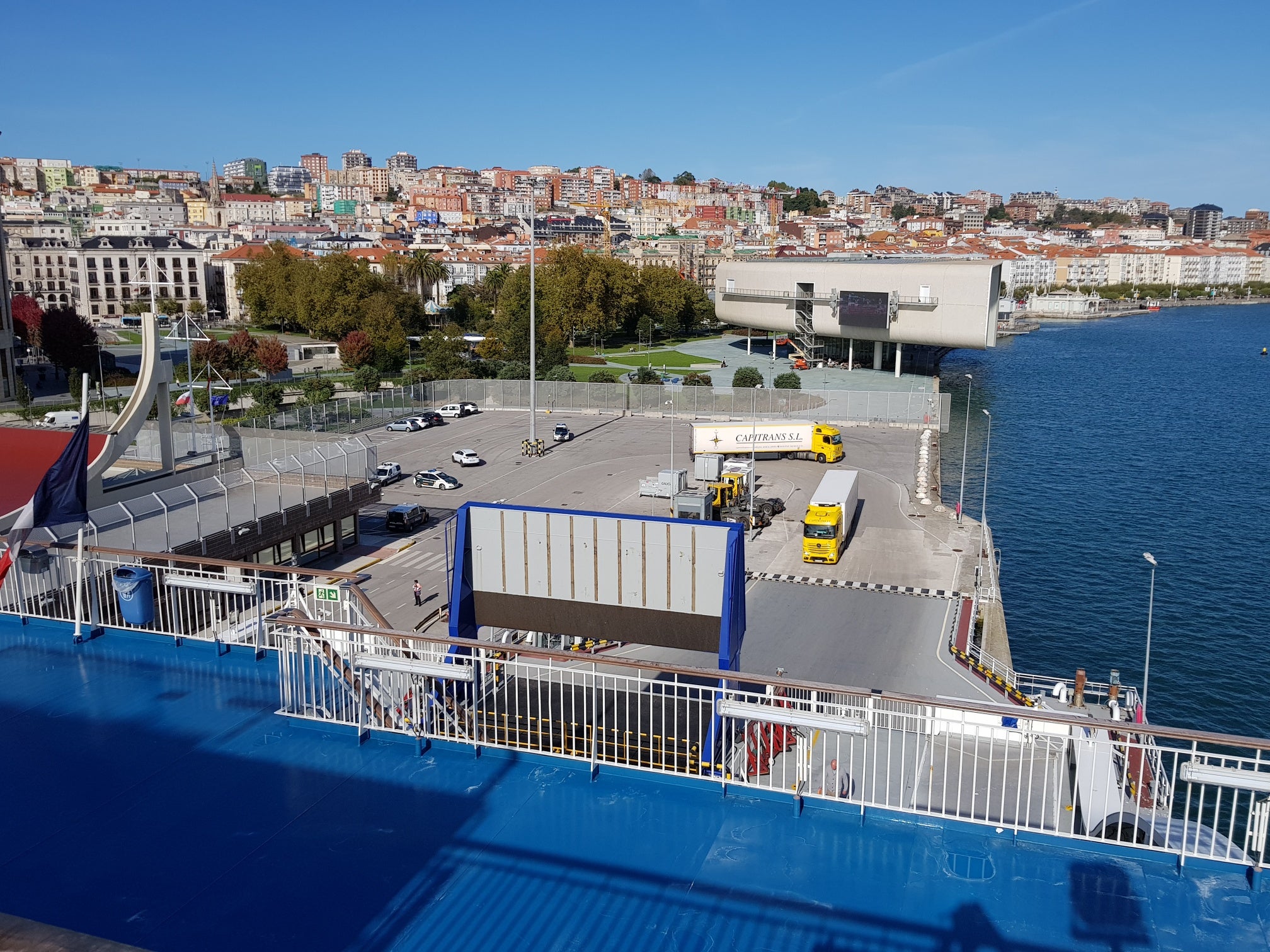 Our reader received a hefty bill on arrival at Santander ferry port