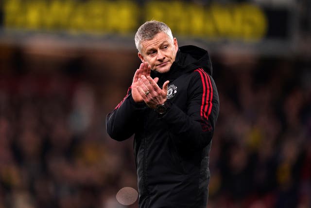 Ole Gunnar Solskjaer is “embarrassed” by Manchester United’s current run (John Walton/PA)