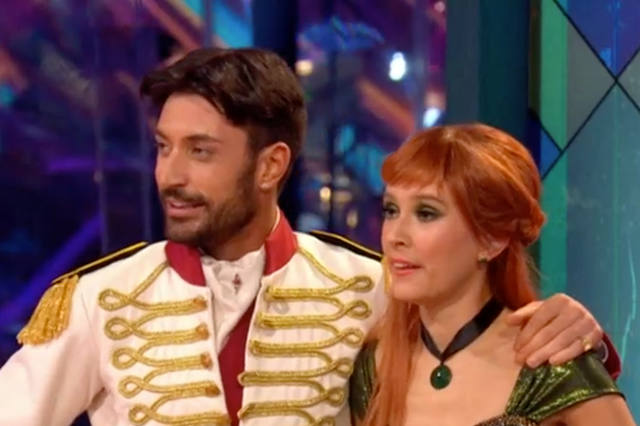 <p>Giovanni and Rose on Strictly</p>