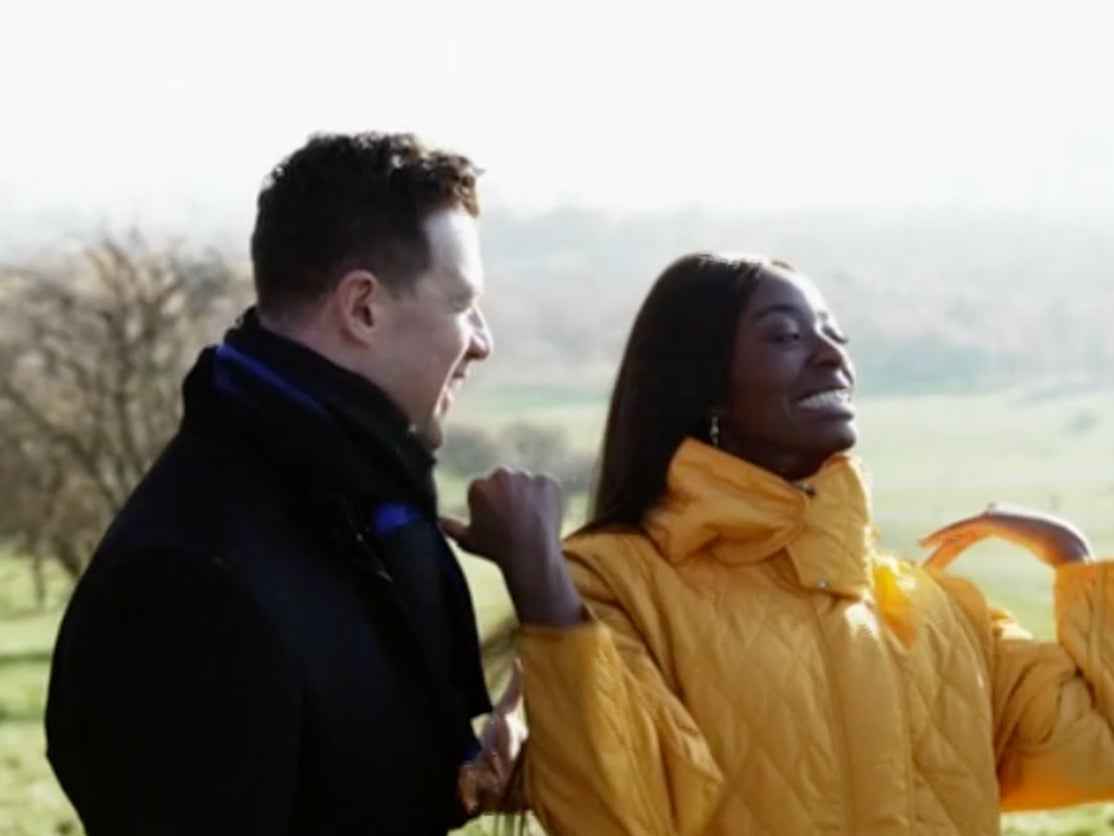 <p>Kai and AJ on Strictly </p>