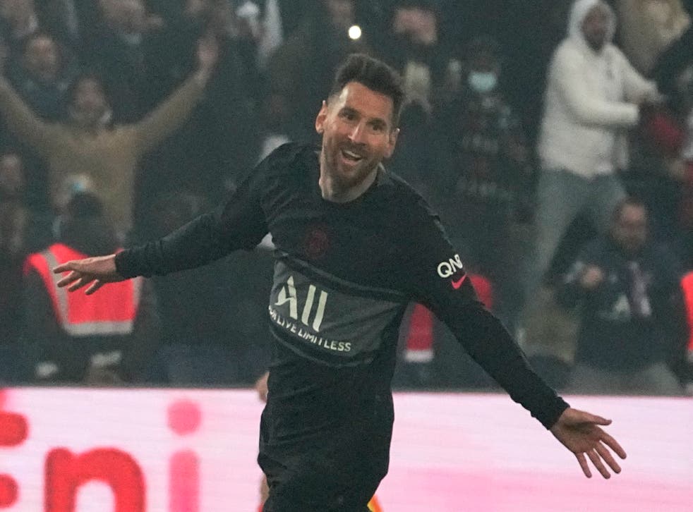 Lionel Messi scored his first Ligue 1 goal (Michel Eule/AP)