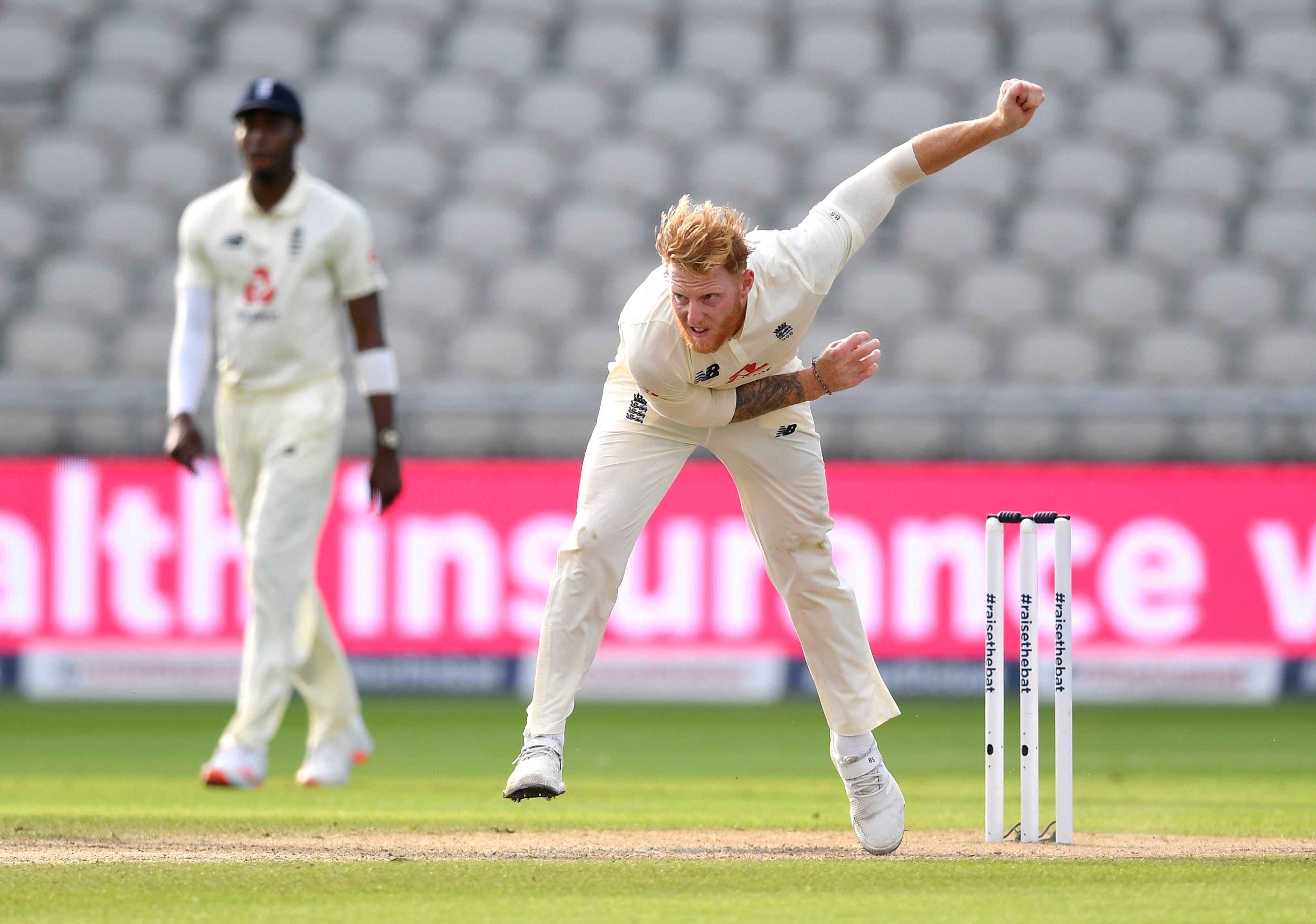 Stokes has had two operations to repair his fractured finger