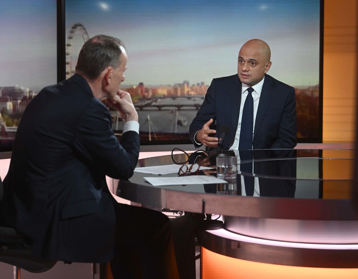 Covid: Sajid Javid plays down need for ‘plan B’ restrictions as cases rise in parts of Europe