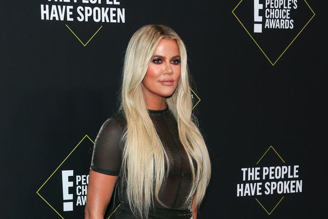 <p>Khloe Kardashian attends 45th annual E! People’s Choice Awards</p>