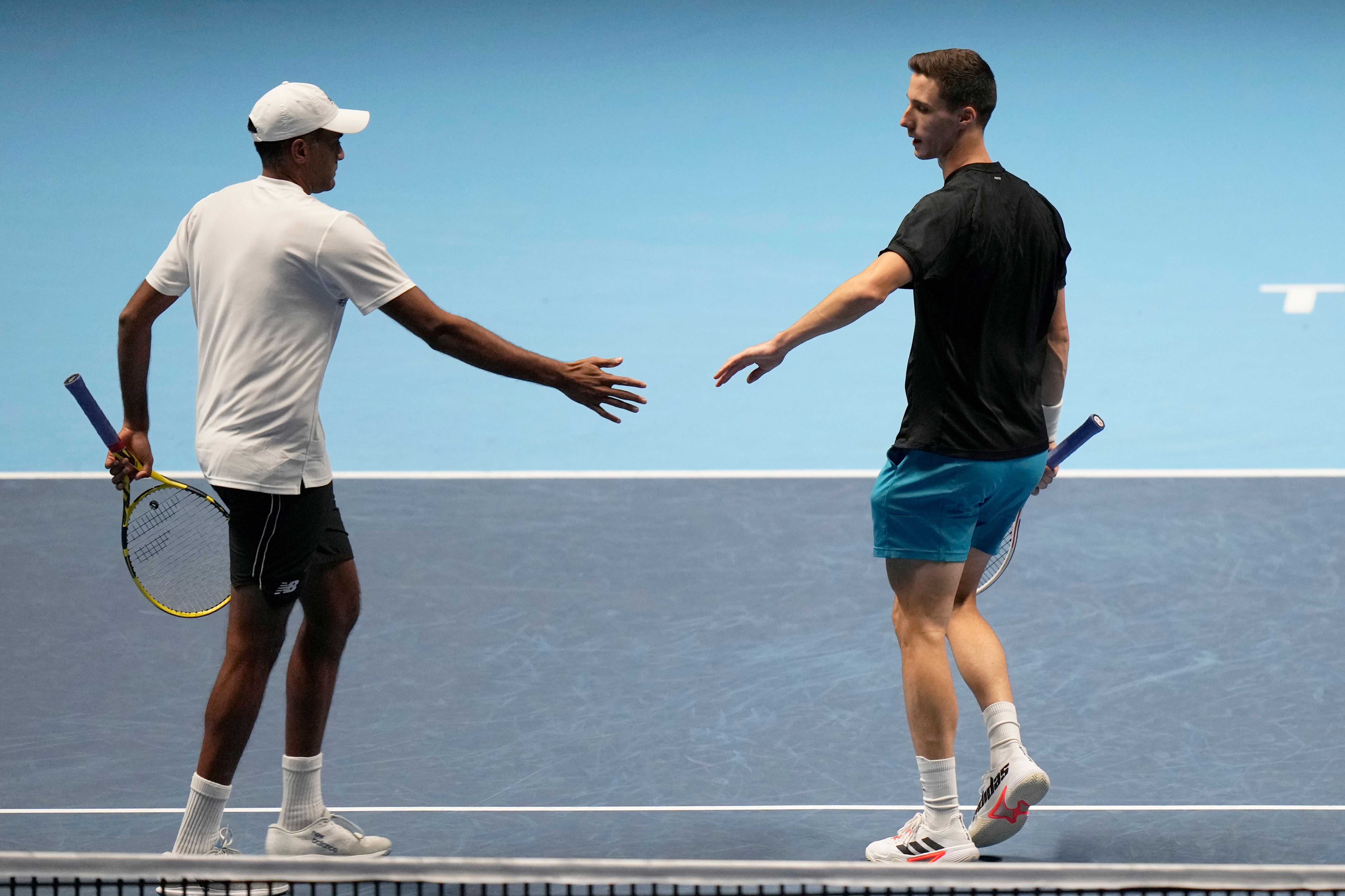 Joe Salisbury and Rajeev Ram beaten by French pair in doubles final in Turin The Independent