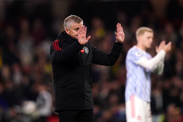 Ole Gunnar Solskjaer’s stint as Manchester United manager came to an end in the wake of a 4-1 defeat at Watford (John Walton/PA)