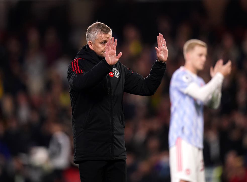 Ole Gunnar Solskjaer’s stint as Manchester United manager came to an end in the wake of a 4-1 defeat at Watford (John Walton/PA)