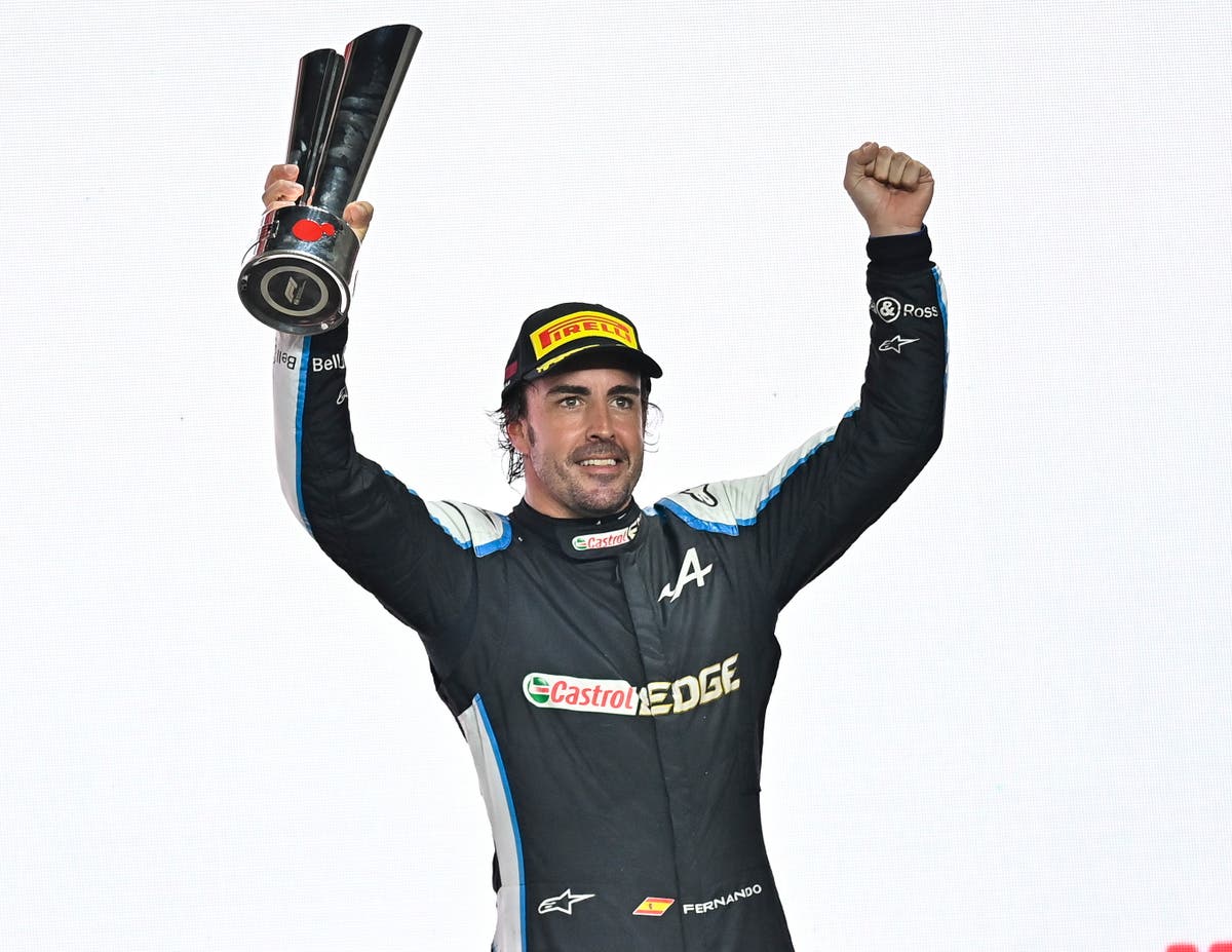 F1: Fernando Alonso offers precious reminder of class of old with Qatar  Grand Prix podium | The Independent