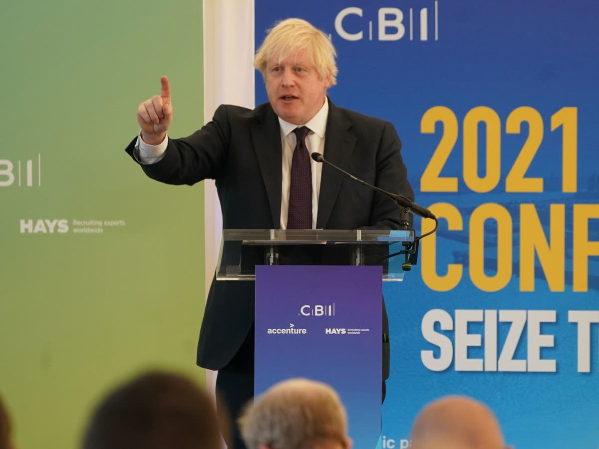 Boris Johnson news live: Mark Harper joins mounting social care rebellion as PM defends CBI speech Boris Johnson news live: Mark Harper joins mounting social care rebellion as PM defends CBI speech