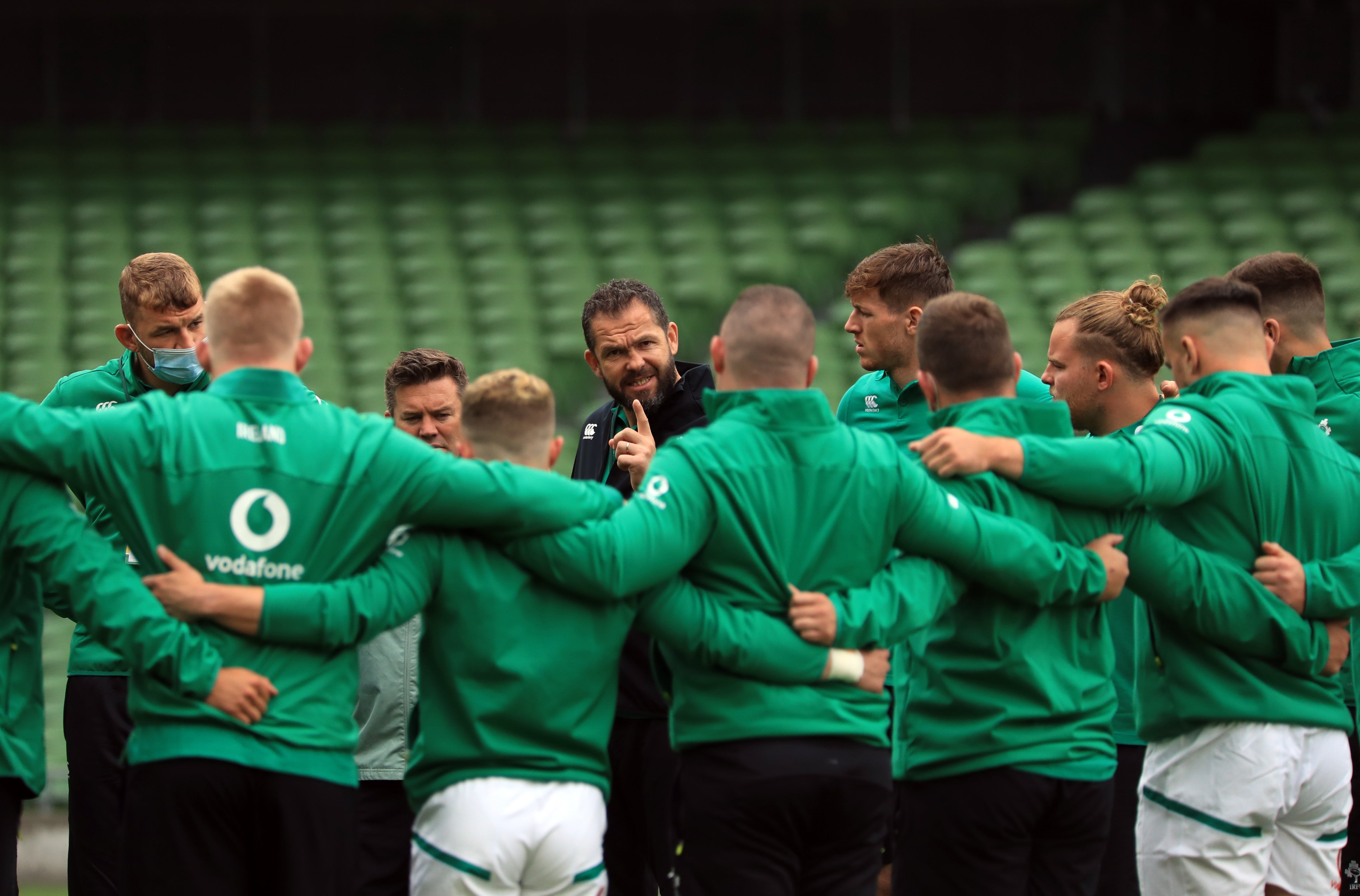 Andy Farrell’s Ireland had an impressive autumn (Donall Farmer/PA)