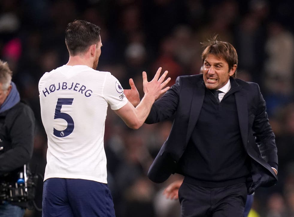 <p>Tottenham won for the first time under Conte </p>