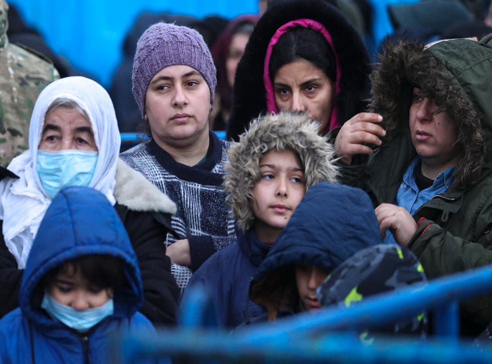 BIELORRUSIA POLONIA MIGRANTES