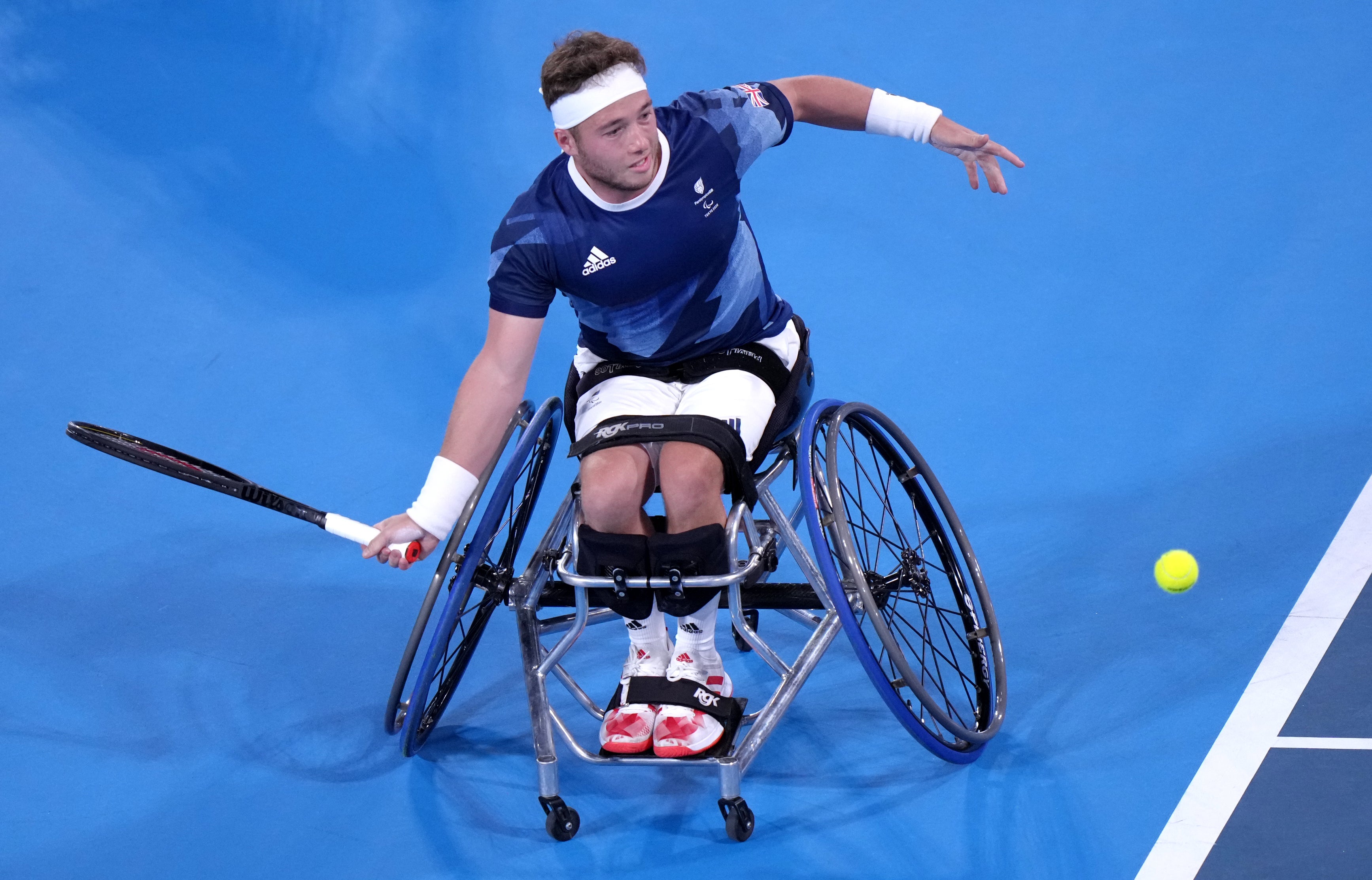 Alfie Hewett will be able to continue his career (Tim Goode/PA)