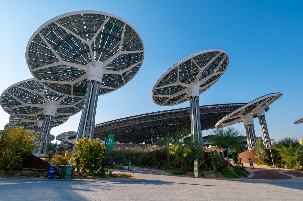 A pavilion at Dubai’s EXPO event