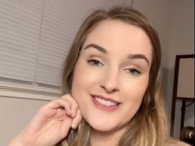 Shannon Mayor, una mujer de California que se volvió viral en TikTok después de compartir un video que destaca una factura de hospital de $ 50,000 que recibió después de dar a luz.