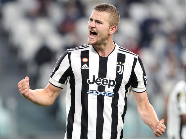 <p>Juventus defender Matthijs de Ligt </p>